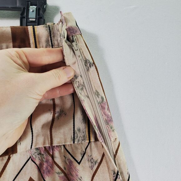 NWT XL Tiny Anthropologie Raleigh Cotton Mini Skirt Striped Aztec Southwestern - Picture 10 of 12